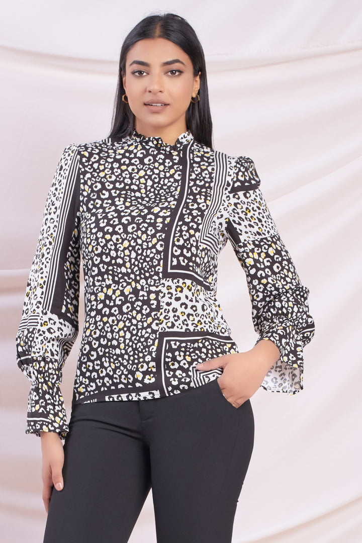 Animal Print Top
