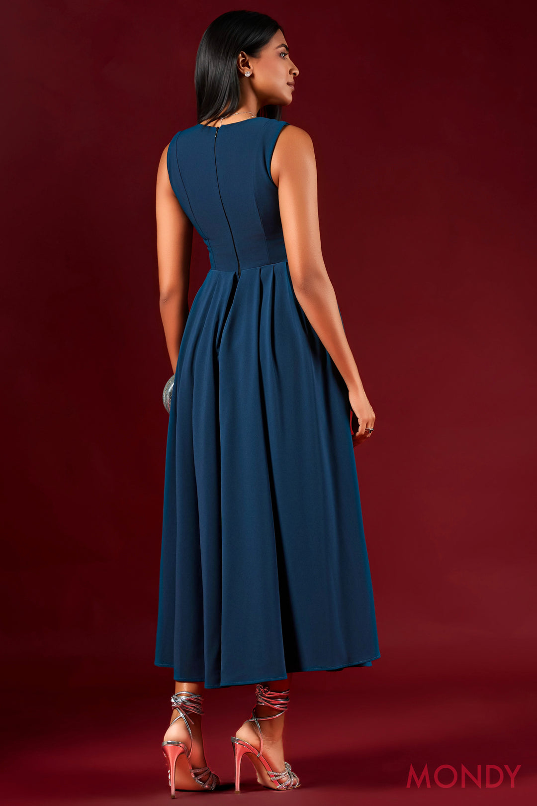 Fit & Flare Midi Dress