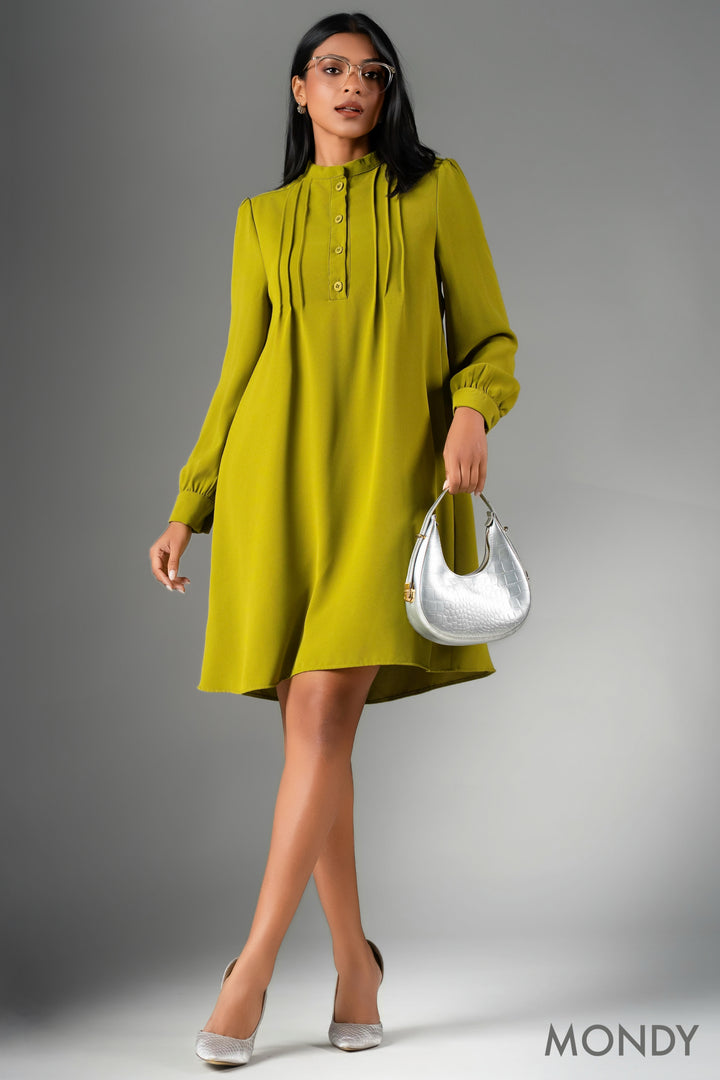 Long Sleeve Shift Dress