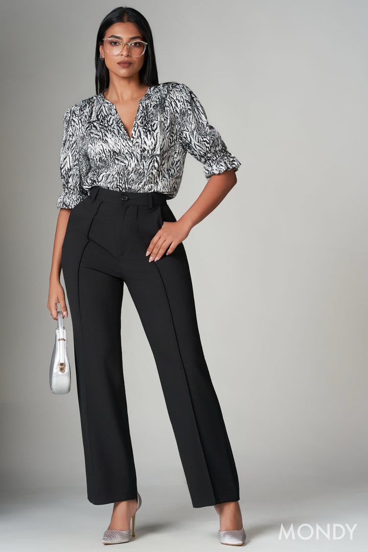 Pin Tuck Pant