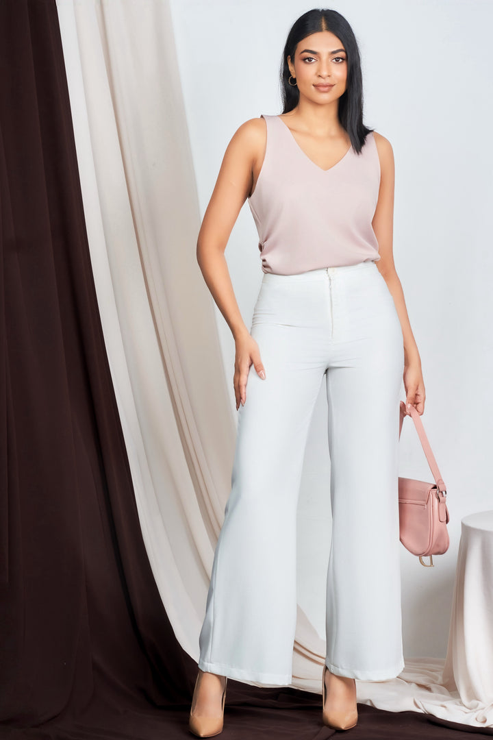 High Waist Wide Leg Pant