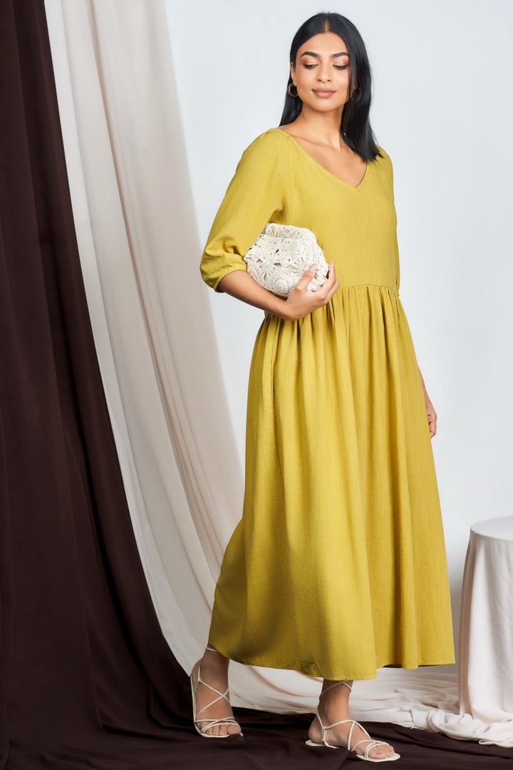 Drop Waist Relaxed Dress