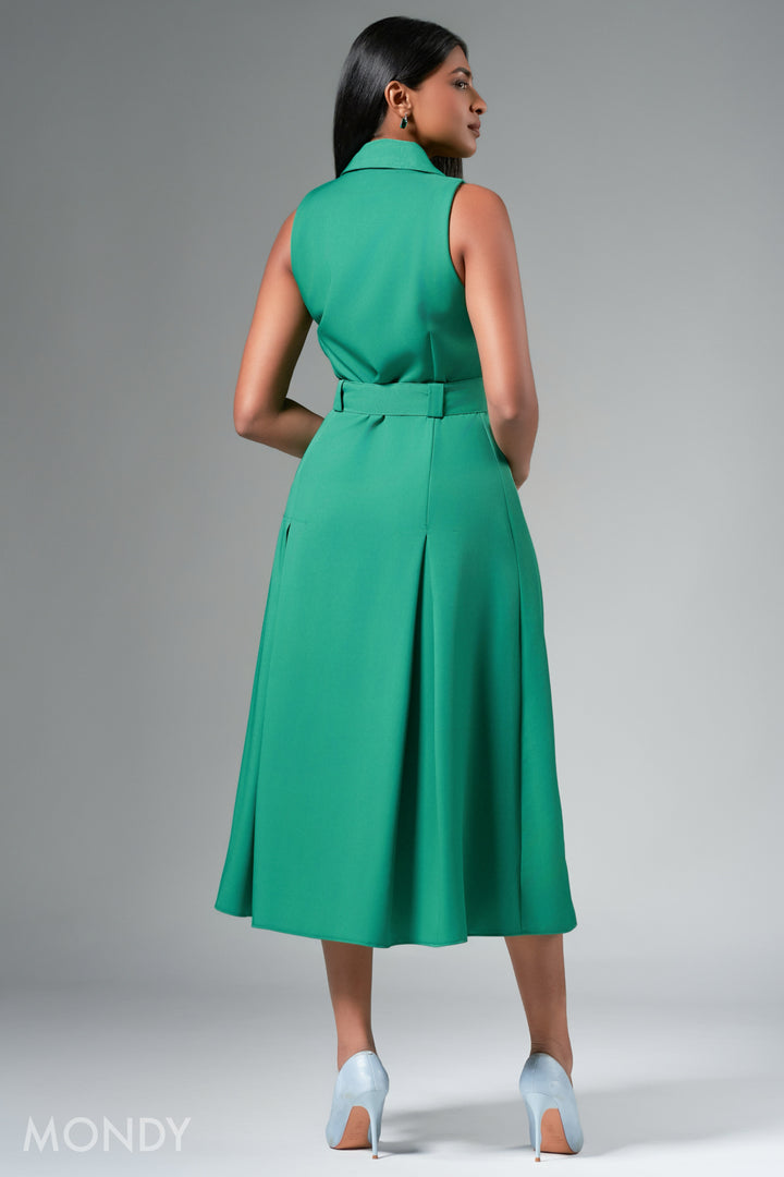 Green Aline Dress