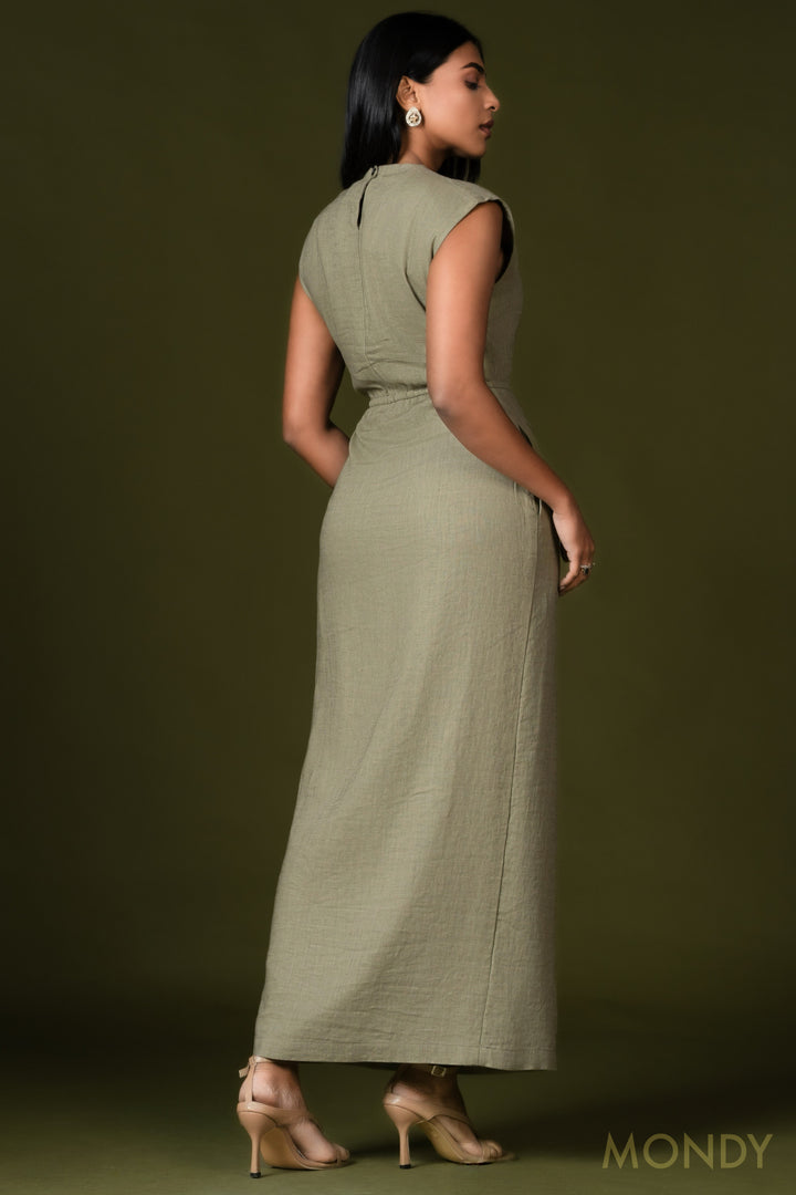 Column Maxi Dress