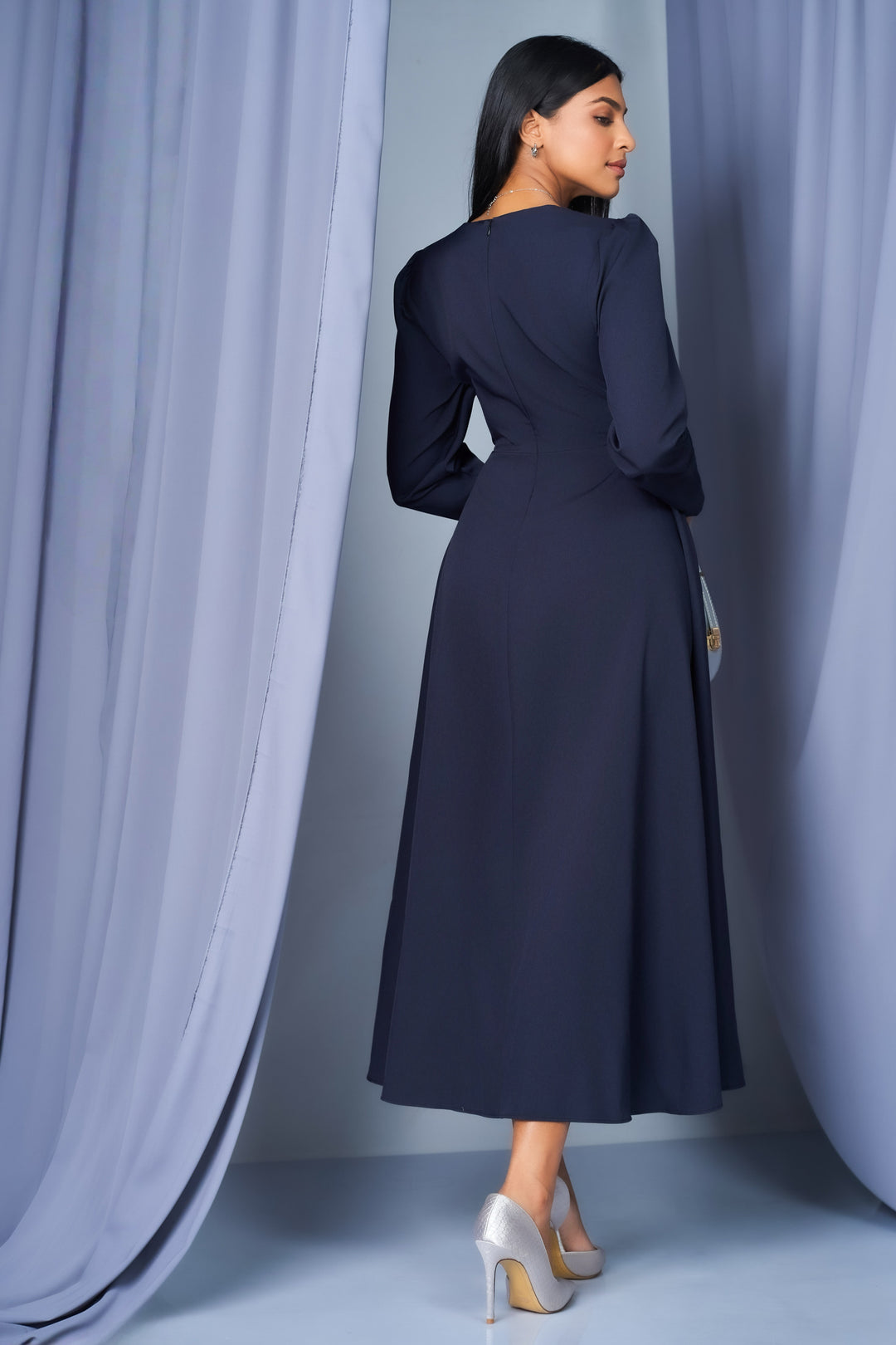 Midi Fit & Flare Dress