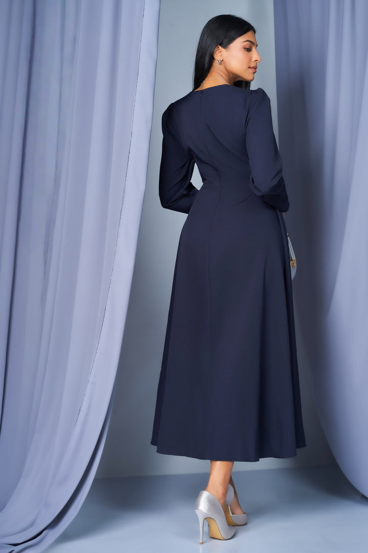 Midi Fit & Flare Dress