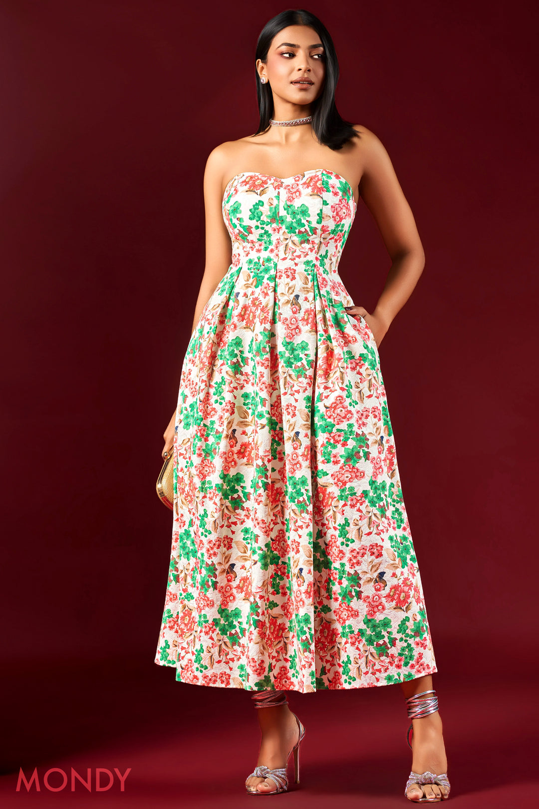 Sweetheart Midi Dress