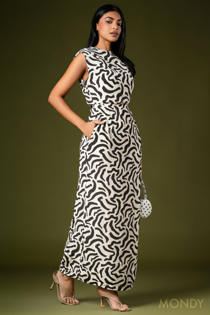 Column Maxi Dress