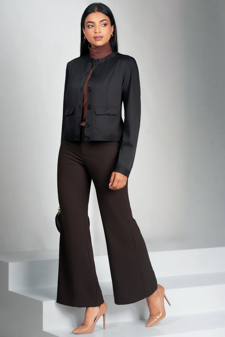 Round Neck Jacket