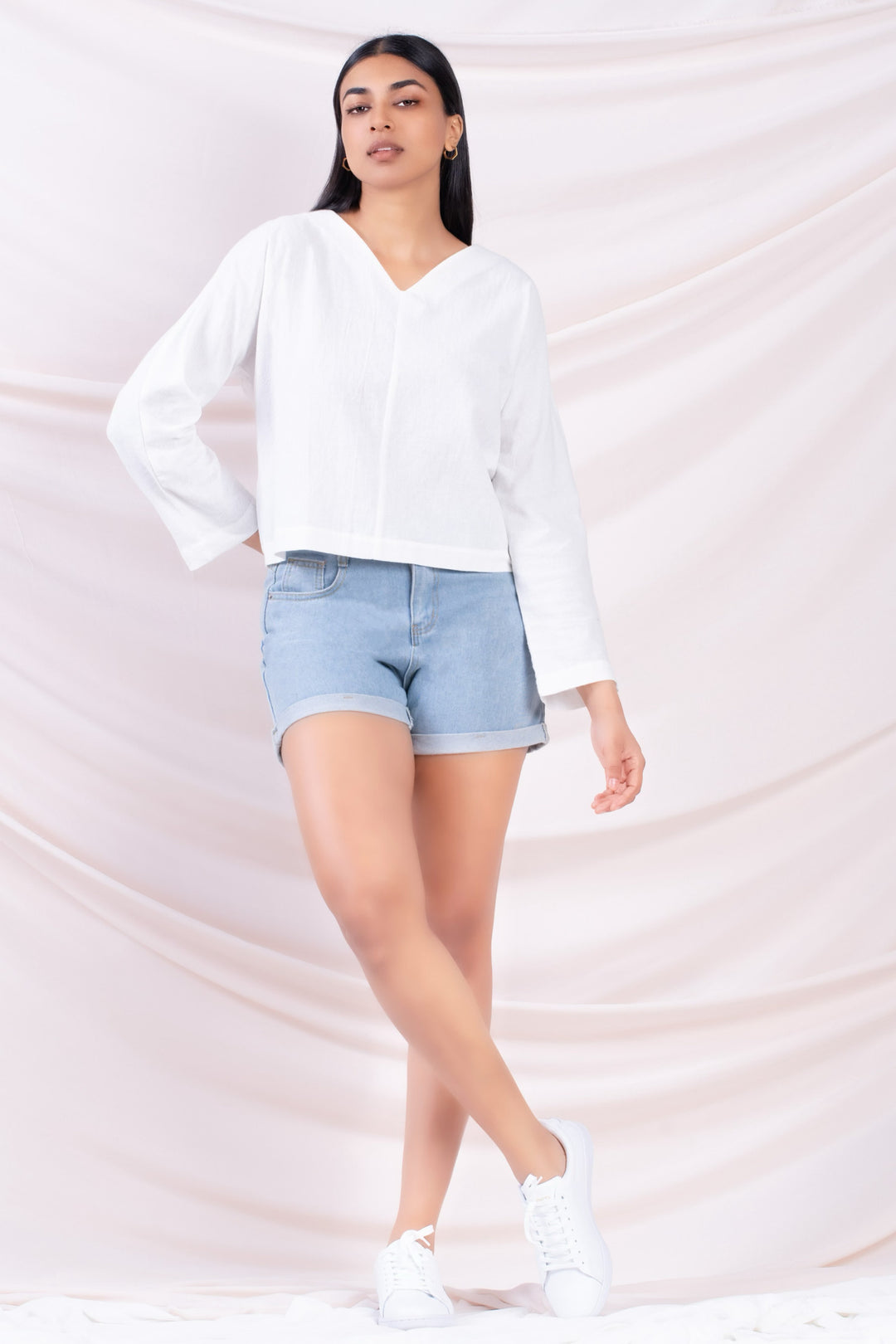 Drop Sleeve Relaxed Top