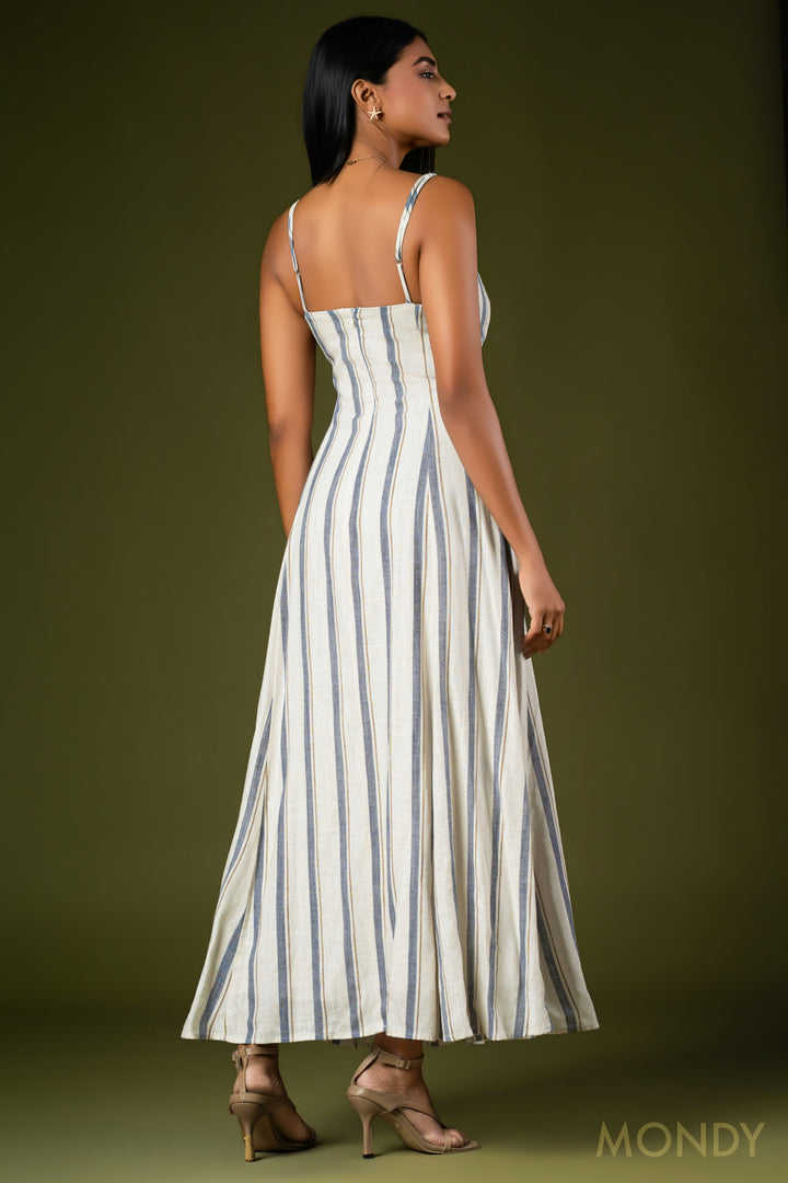 Fit & Flare Maxi Dress