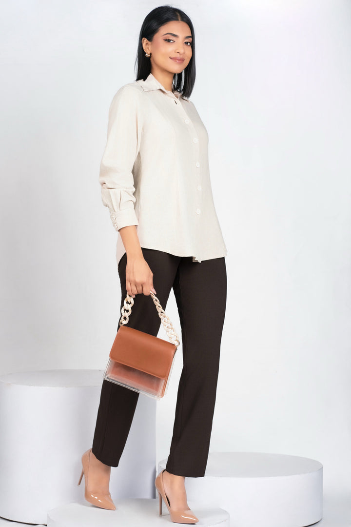 Beige Shirt