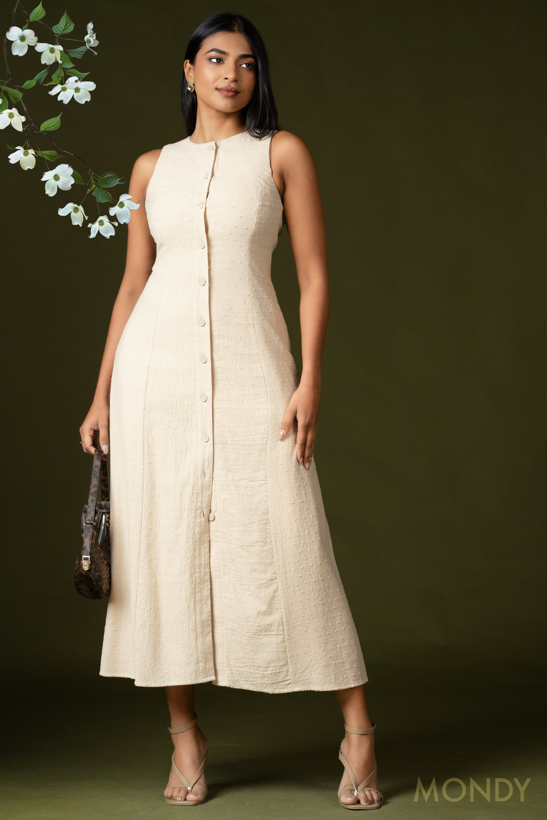 Button Up Midi Dress