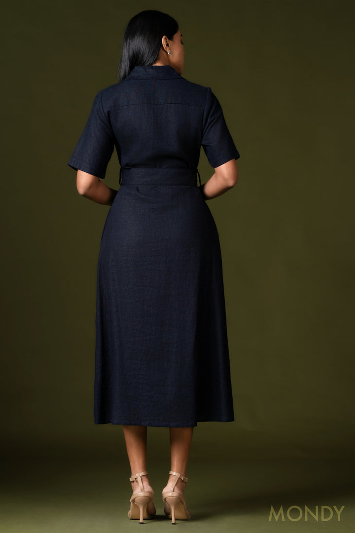 Midi Shirt Dress