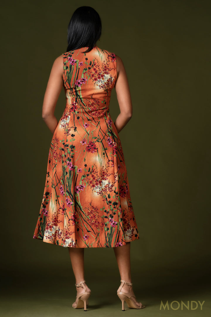 Button Up Midi Dress