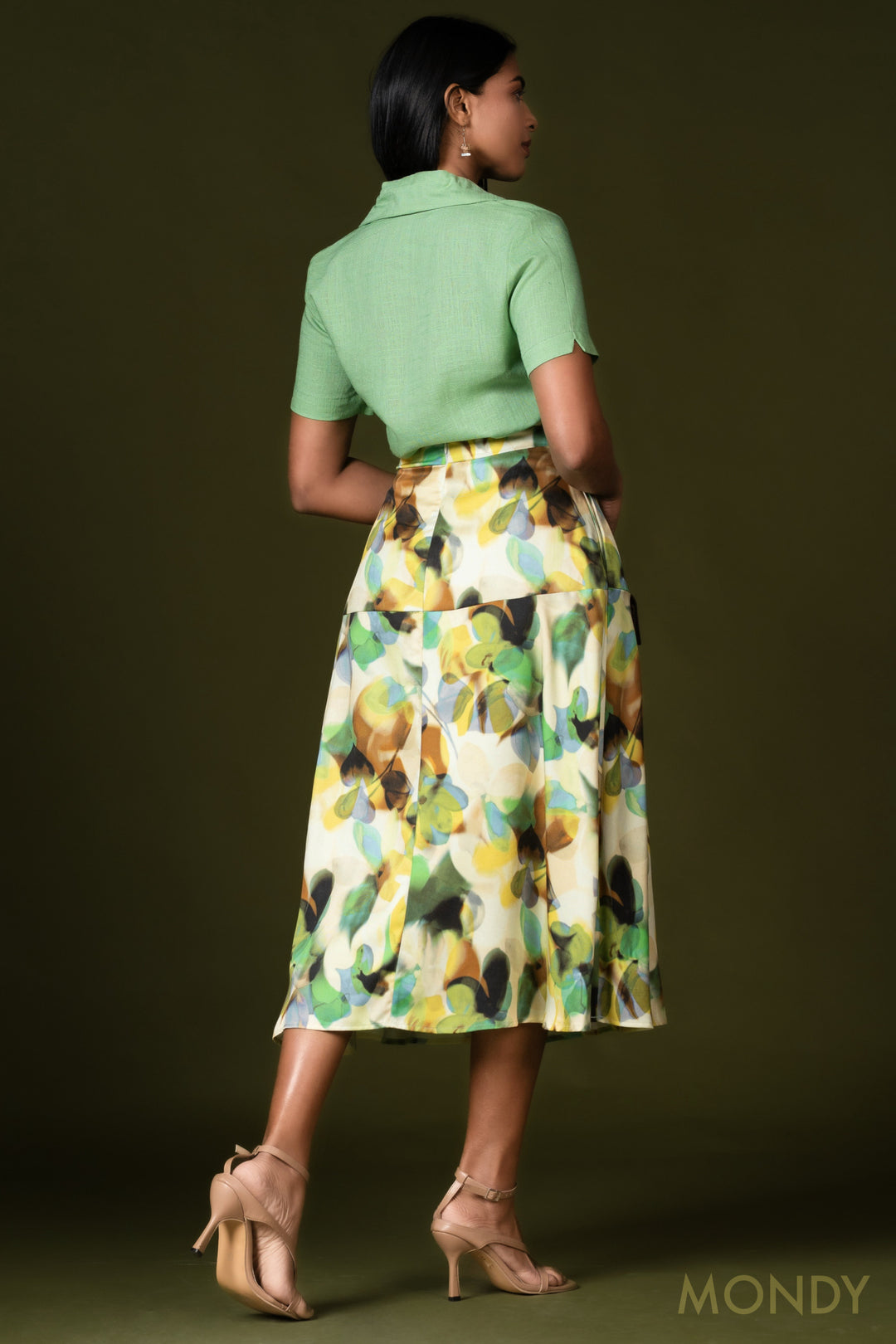 Printed Aline Skirt