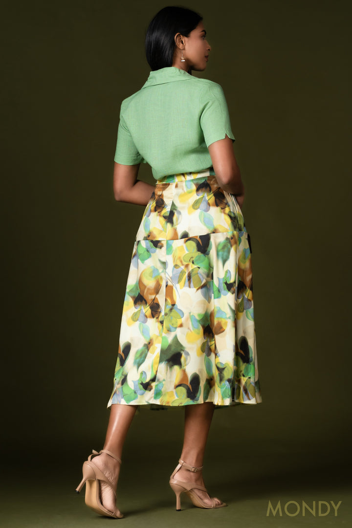 Printed Aline Skirt
