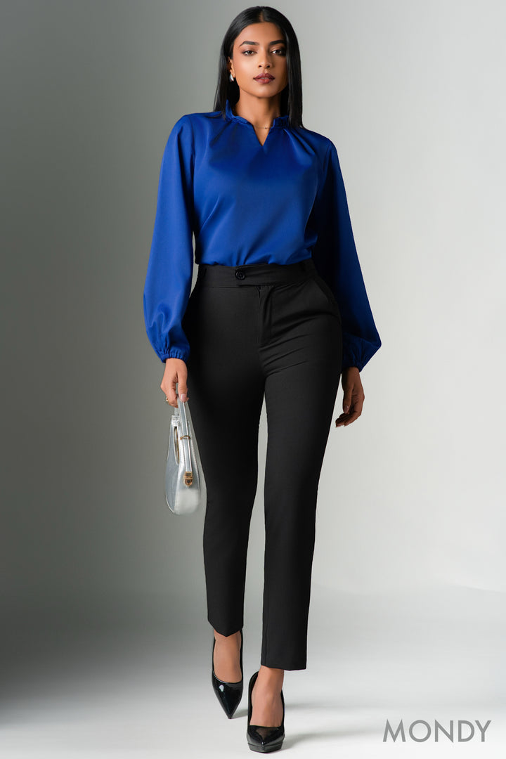 Pleat Detail Top