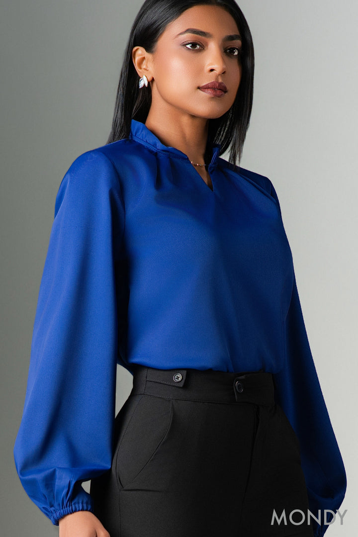 Pleat Detail Top