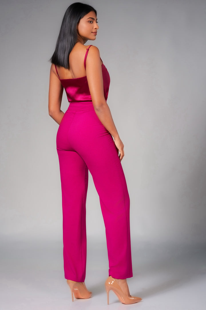 High Waist Wide Leg Pant