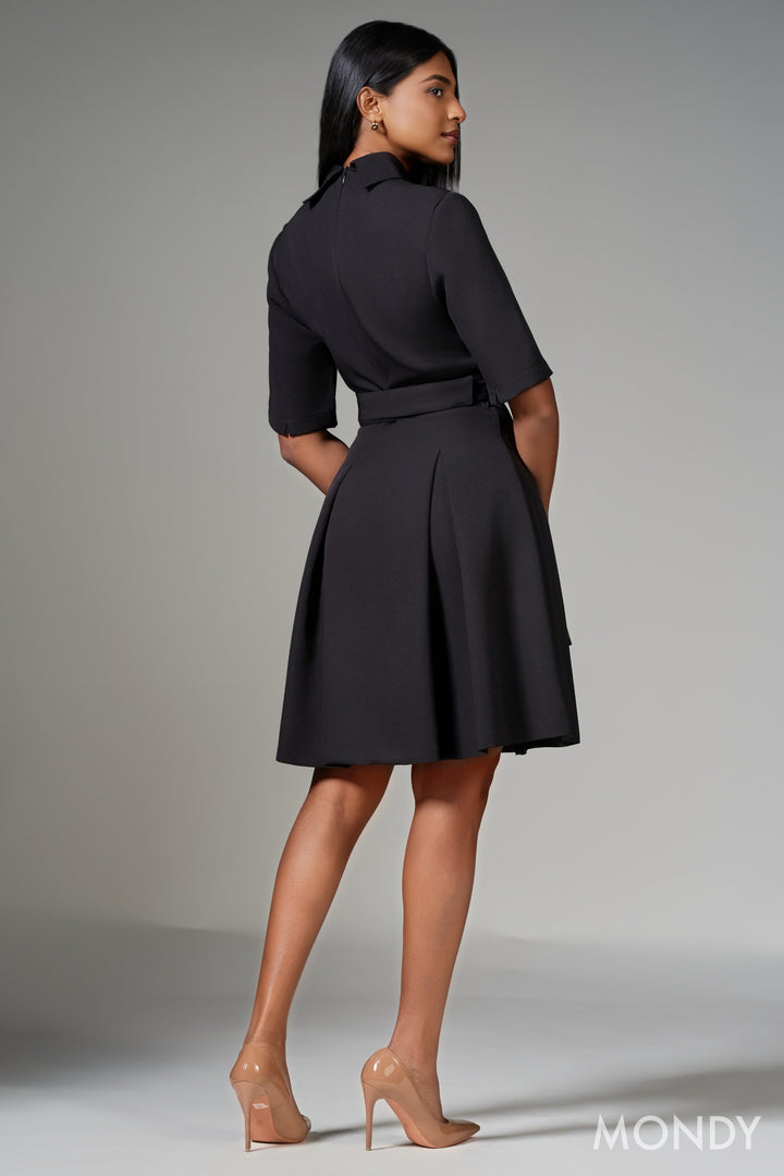 Black Shirt Dress