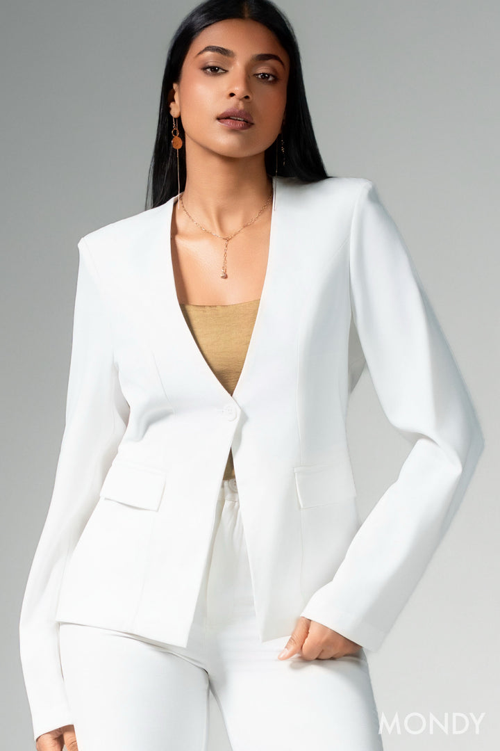 Single Button Blazer