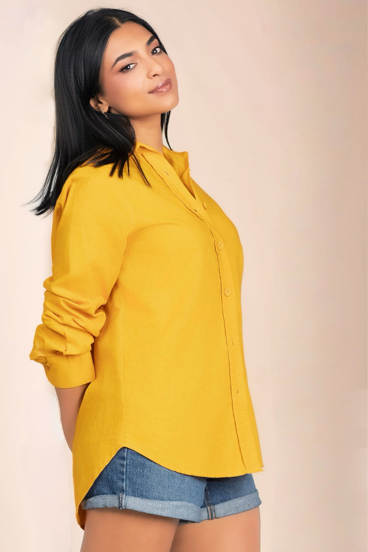 Orange Long Shirt