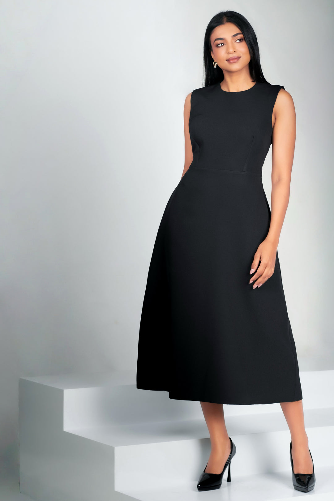 Skater Midi Dress