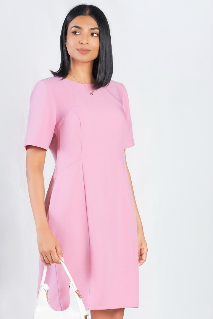 Princess Cut Shift Dress
