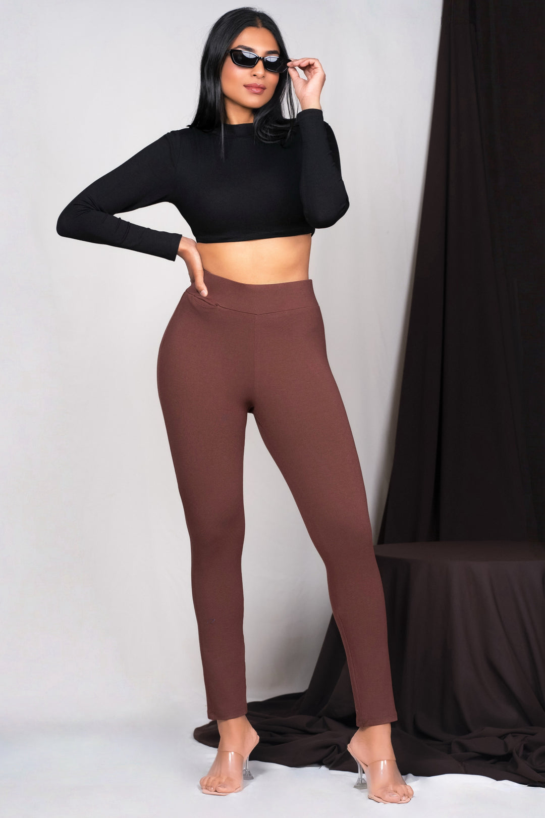 Long Sleeve Crop Top
