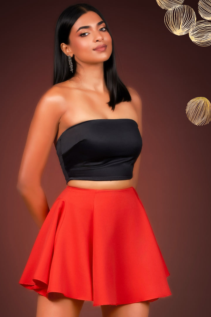 Flare Mini Skirt