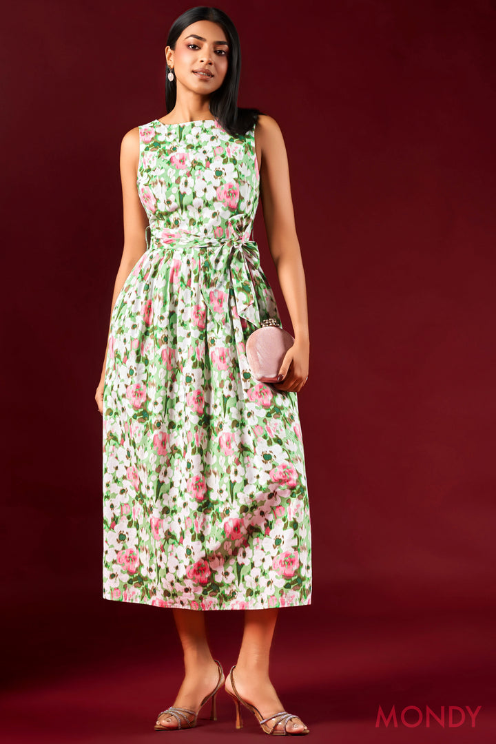 Floral Midi Dress