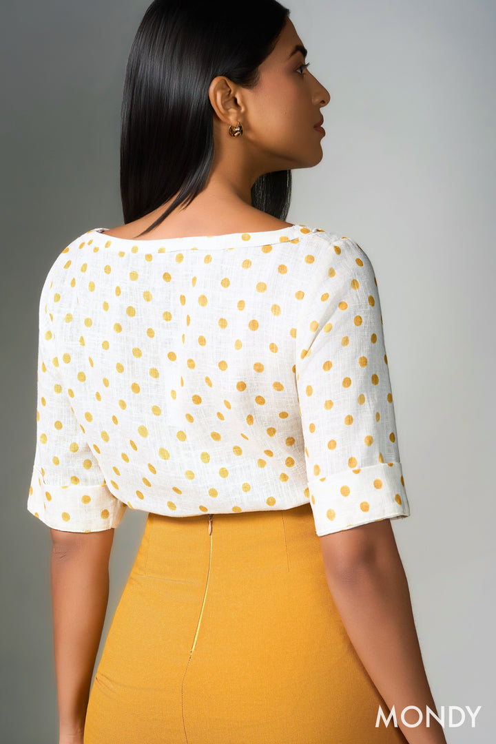 Boat Neck Boxy Top