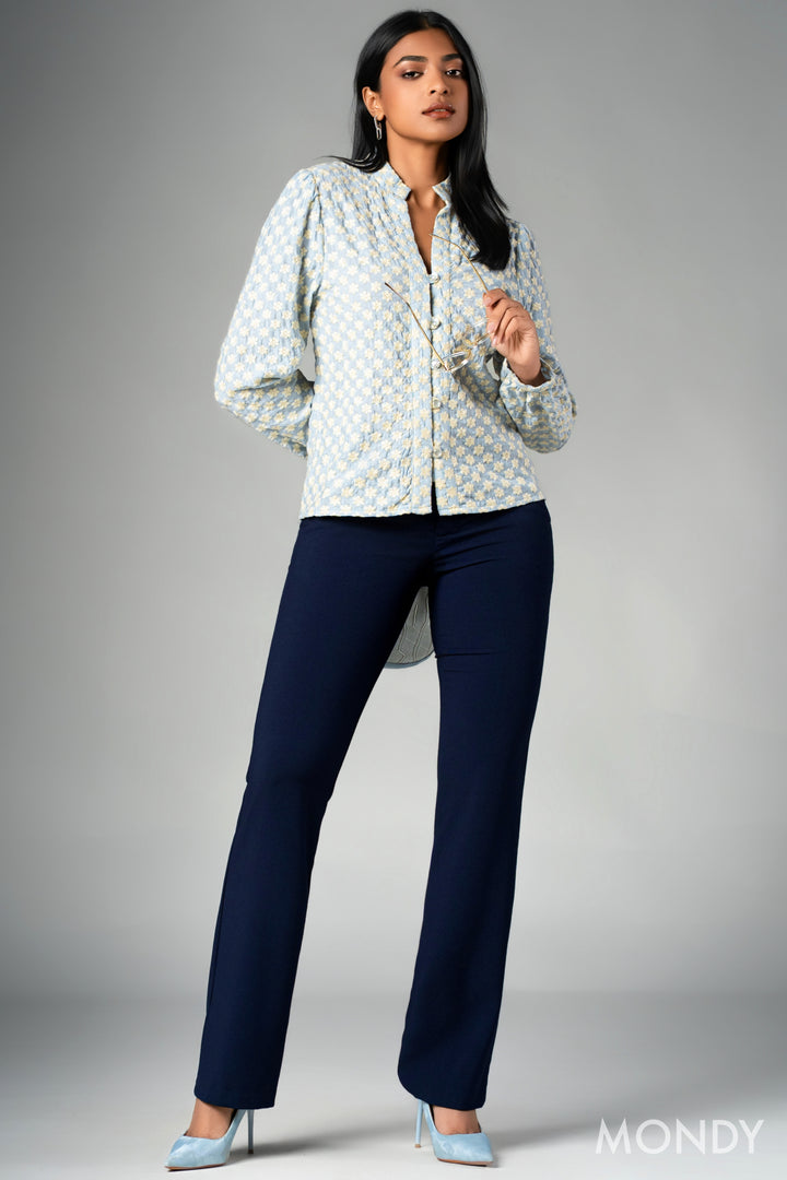 Long Sleeve Cutlone Top