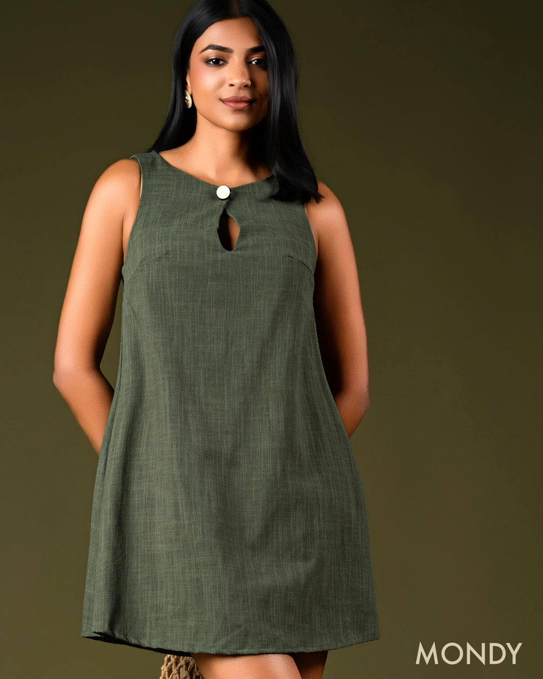Sleeveless Shift Dress