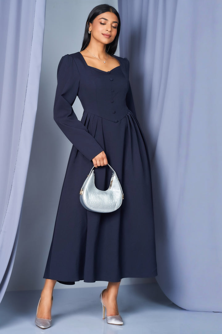 Midi Fit & Flare Dress