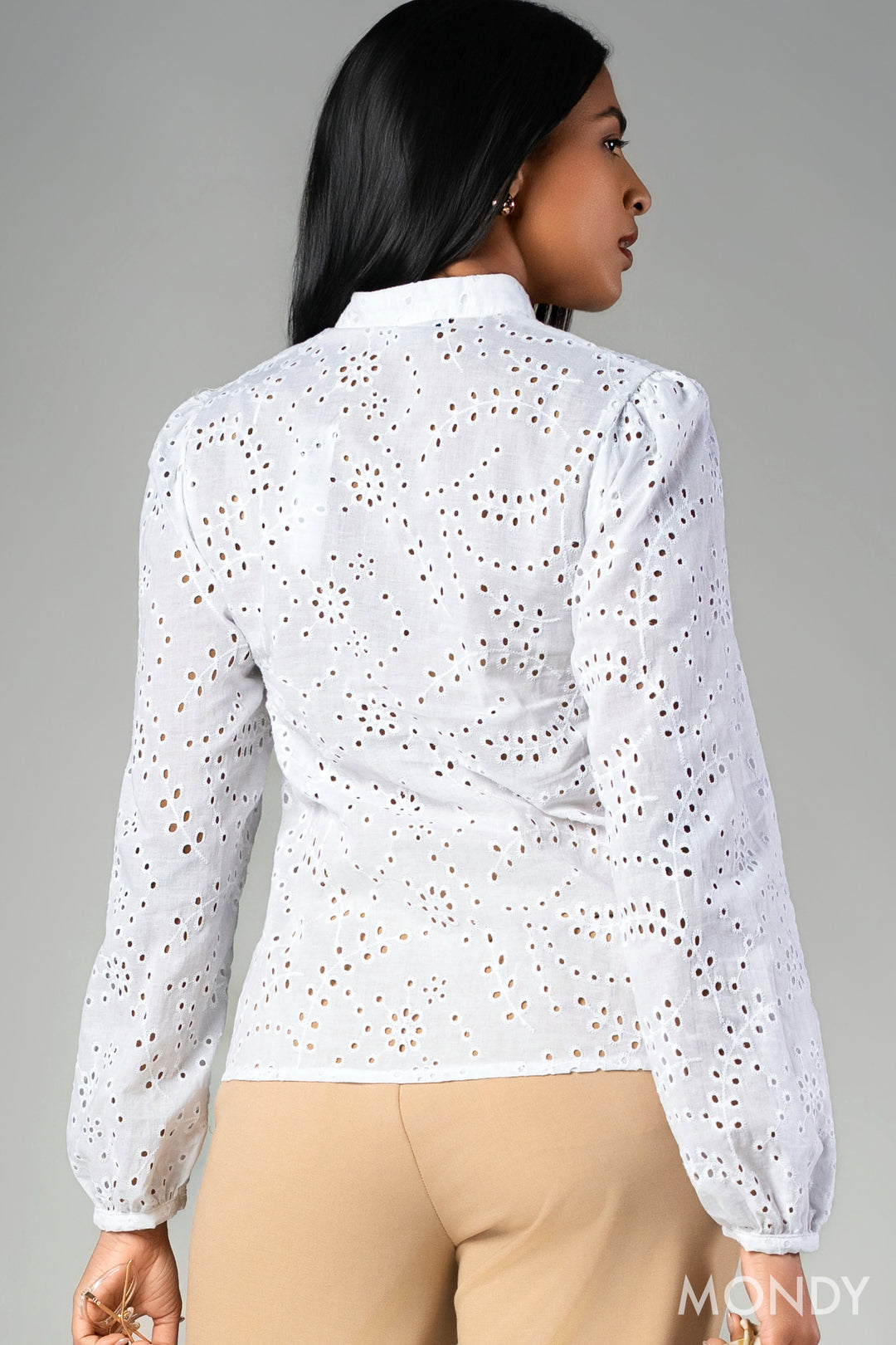 Long Sleeve Cutlone Top