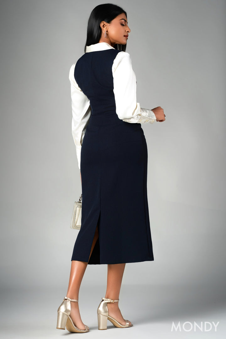 Midi Button Up Dress