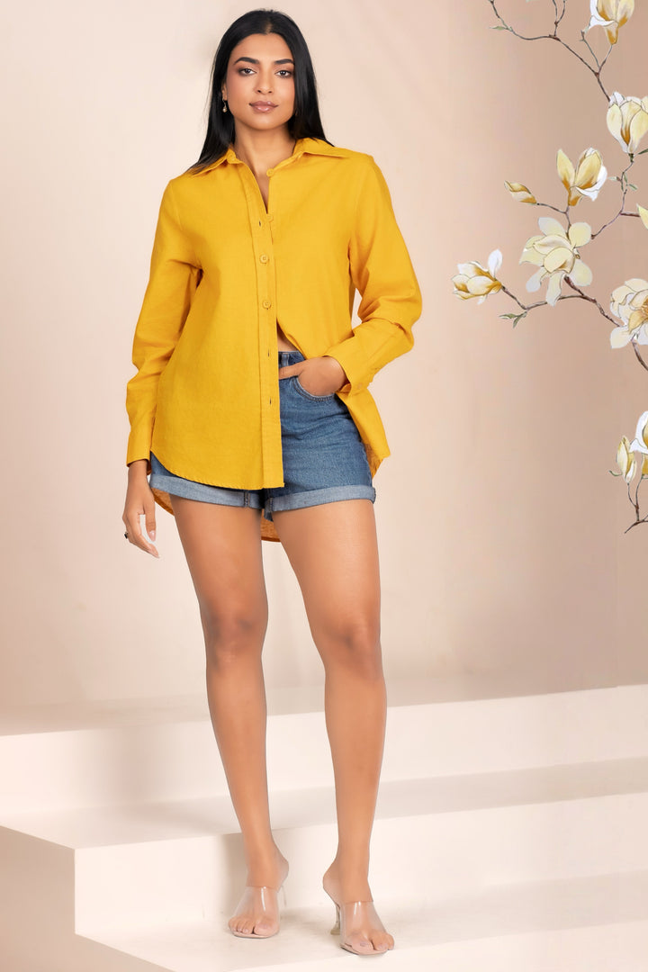 Orange Long Shirt