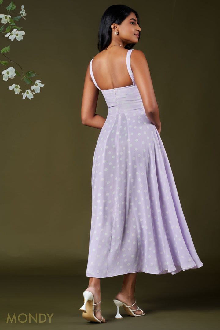 Polka Dot Maxi Dress