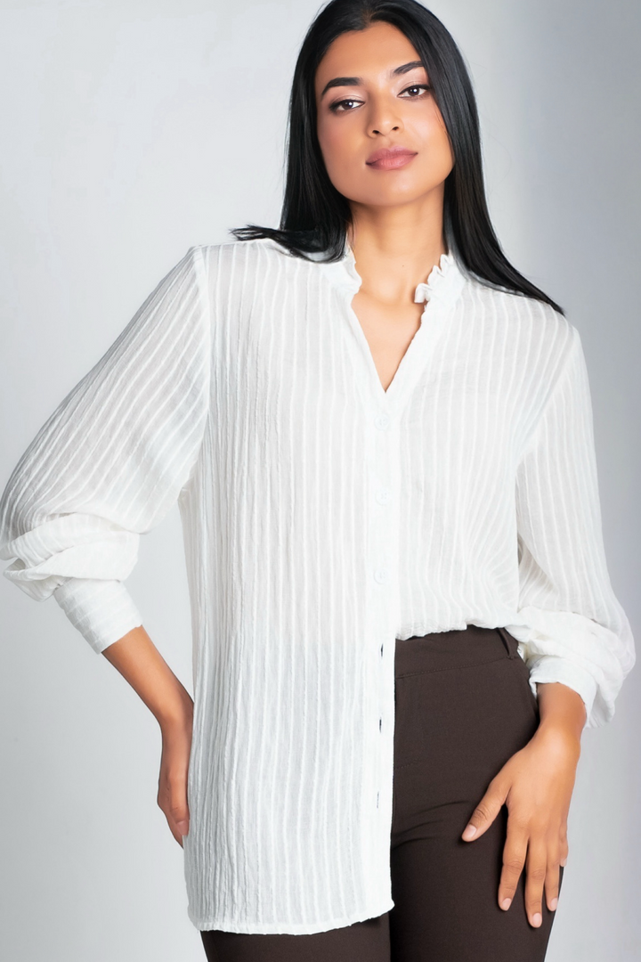 Long White Shirt