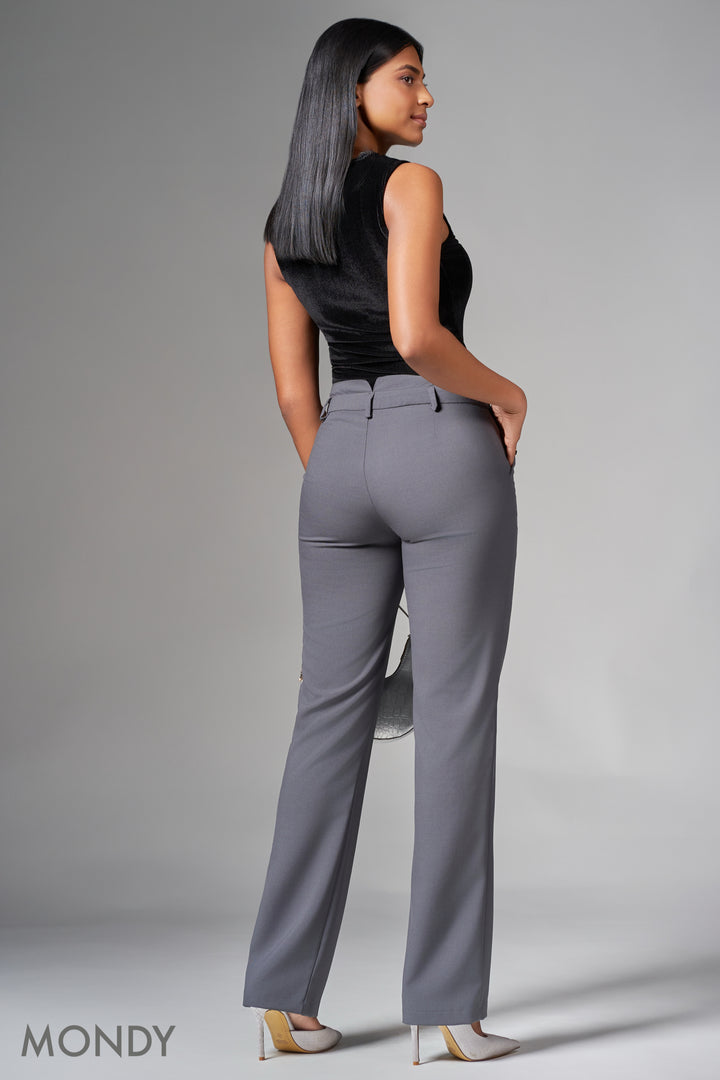 Regular Waist Boot Cut Pant