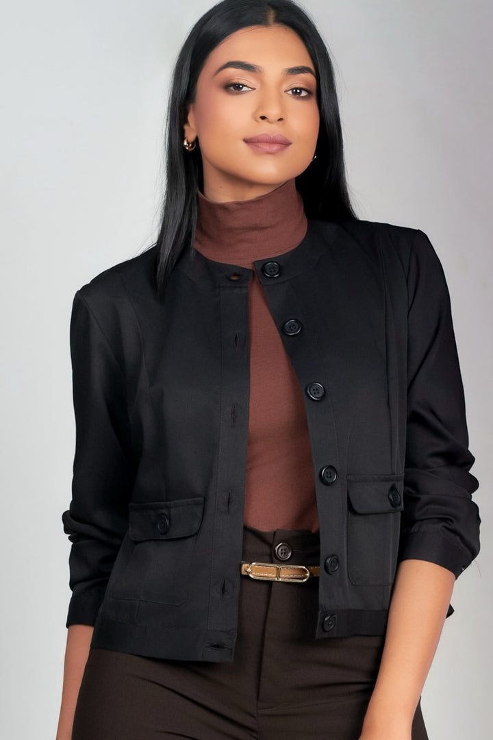 Round Neck Jacket