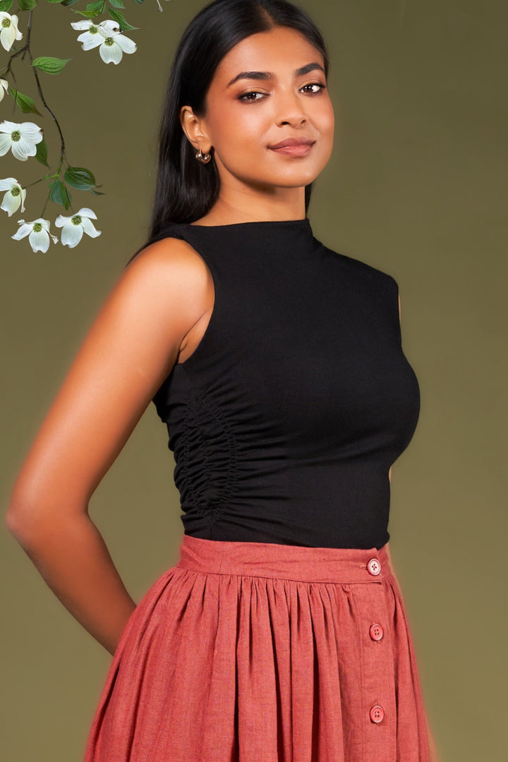 Asymmetric Gathered Top