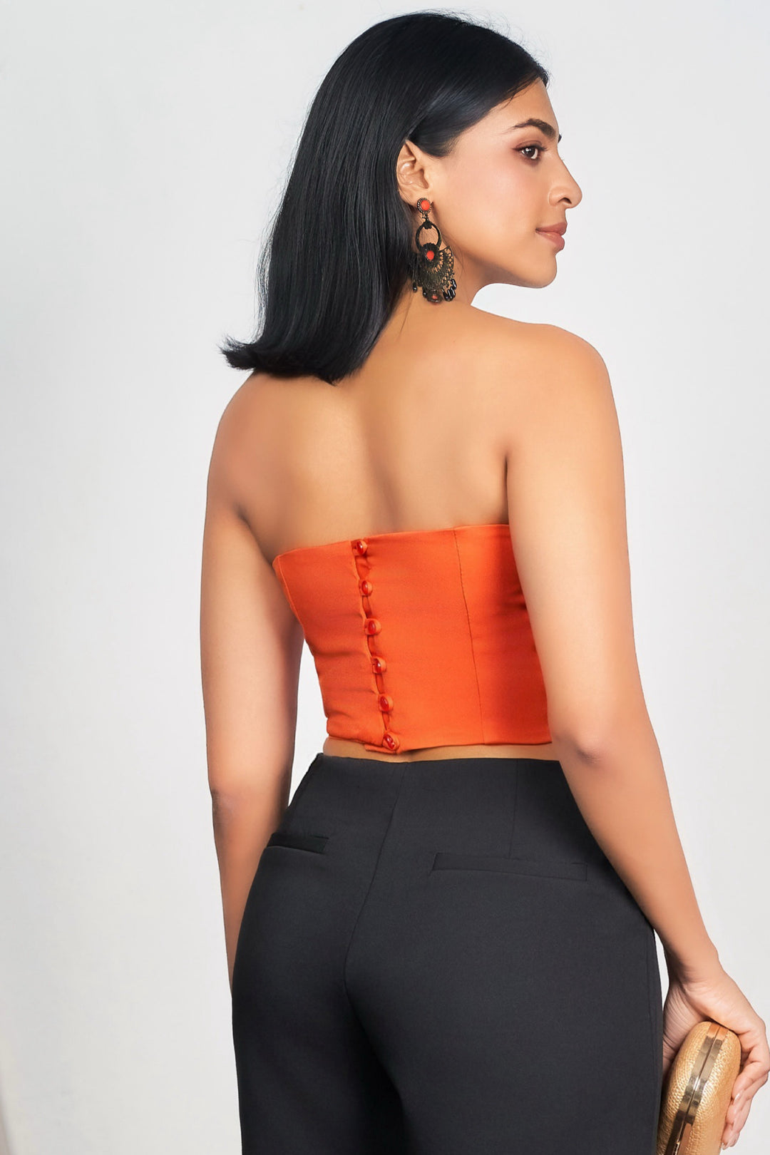 Strapless Crop Top