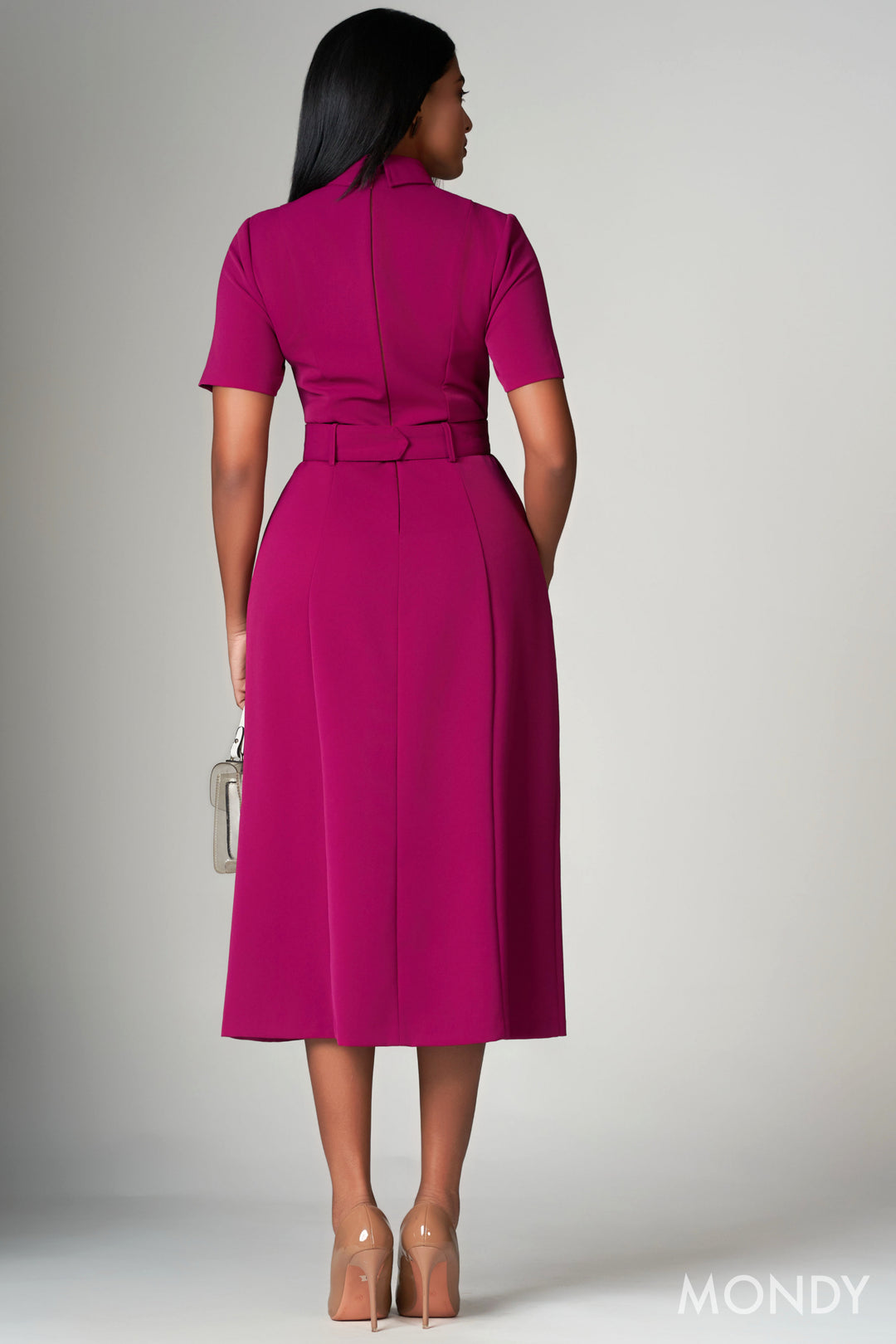 Belted Shirt Dress