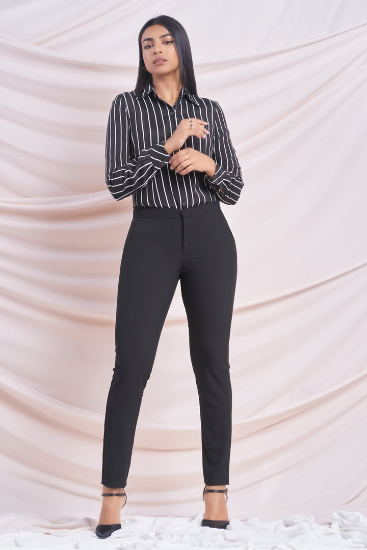 Black Stripe Shirt