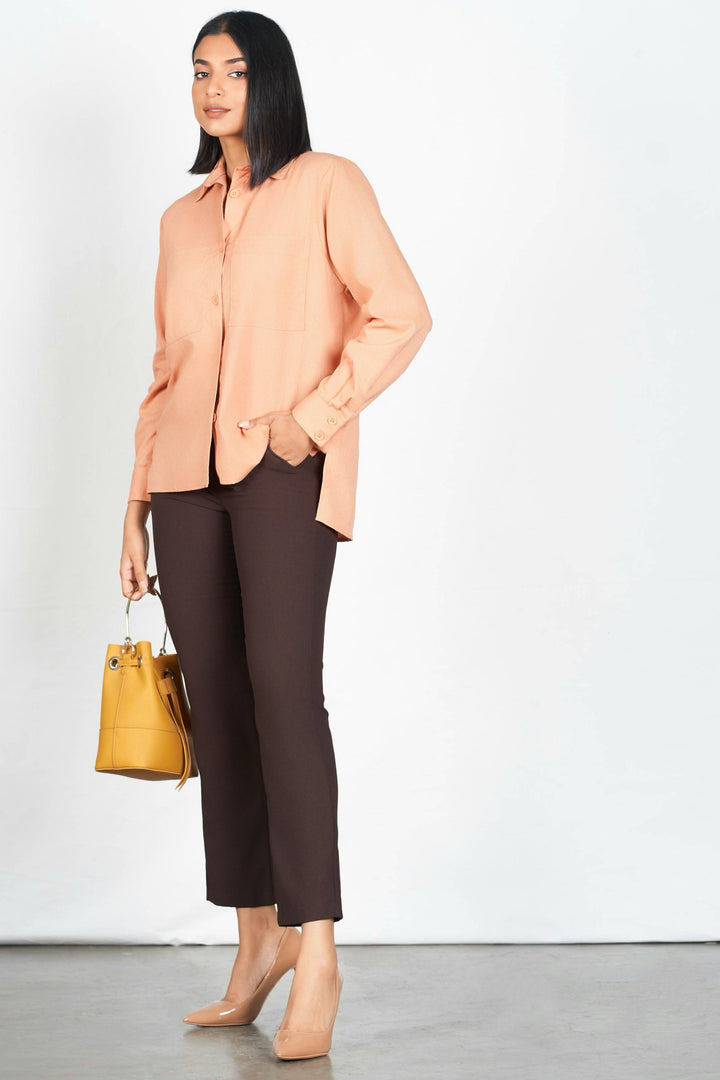 Orange Relaxed Shirt