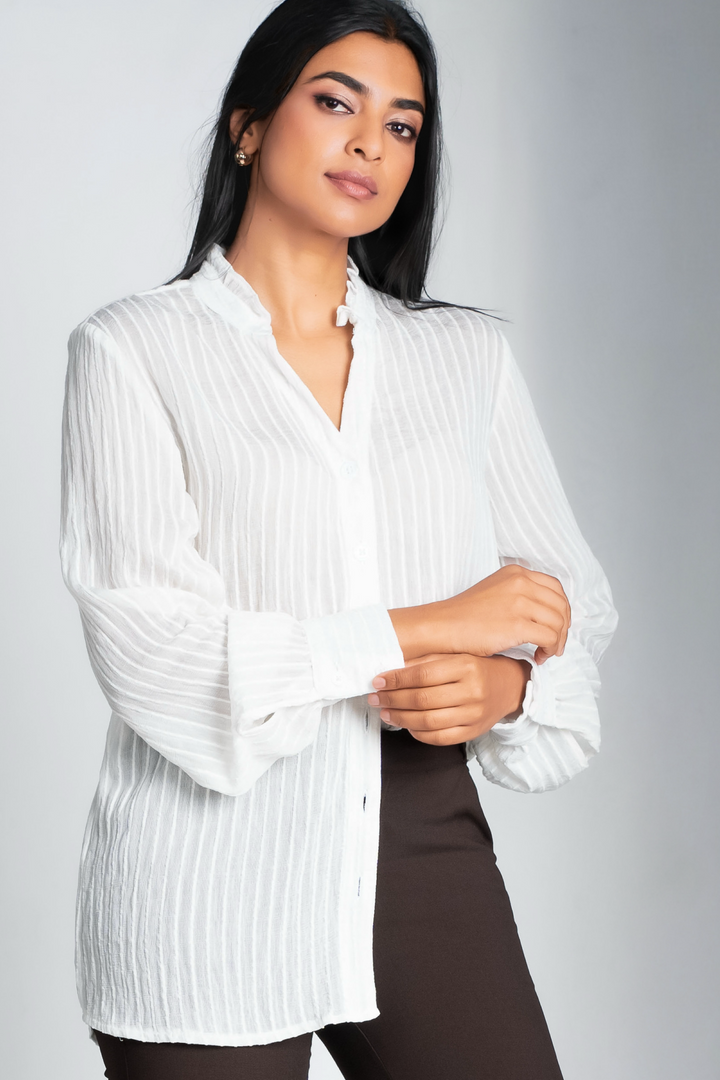 Long White Shirt