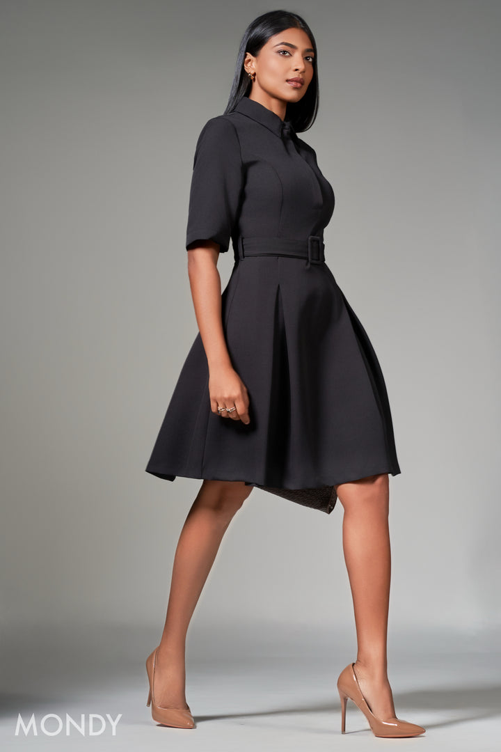 Black Shirt Dress